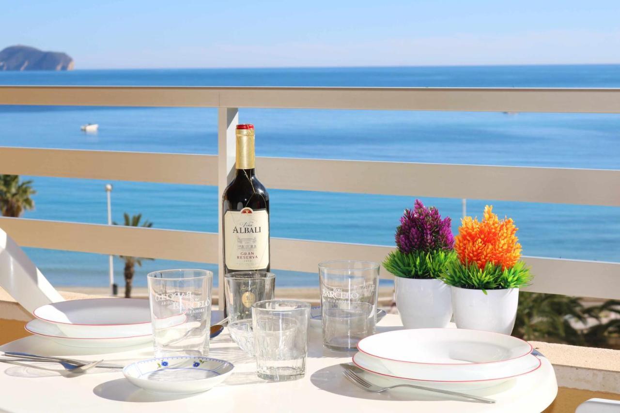 B Voramar 45 Vistas Al Mar Y Wifi Lejlighed Calpe Eksteriør billede